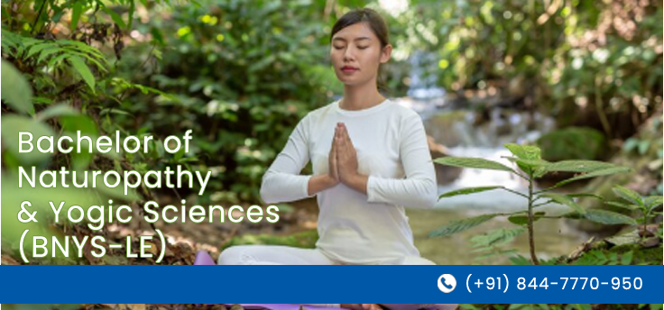 Direct Bachelor of Naturopathy and Yogic Sciences (BNYS-LE) in Delhi