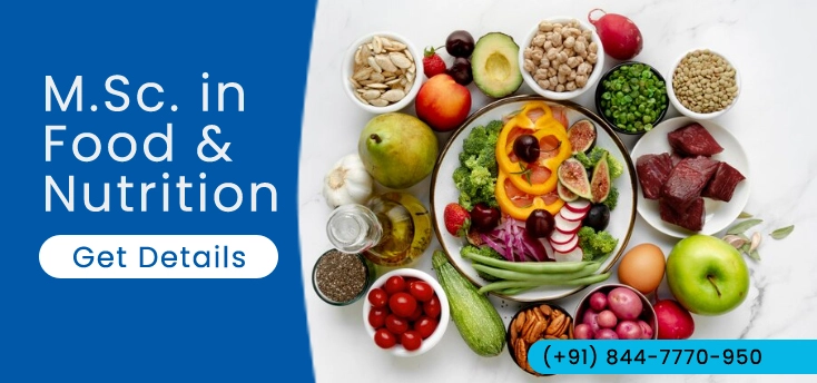 Master of Science (M.Sc.) in Food & Nutrition Admission