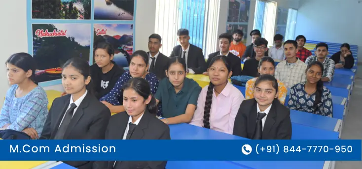 M.Com Admission, Eligibility, Fees