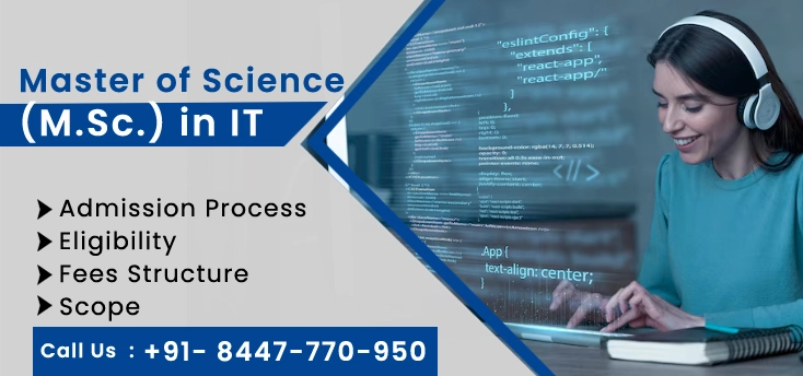 Direct Master of Science (M.Sc.) in Information Technology in Delhi